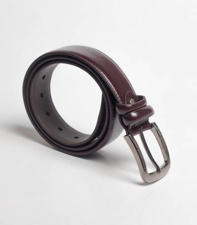 PU leather chocolate belt