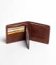 Dinoos Leather Wallet Chocolate