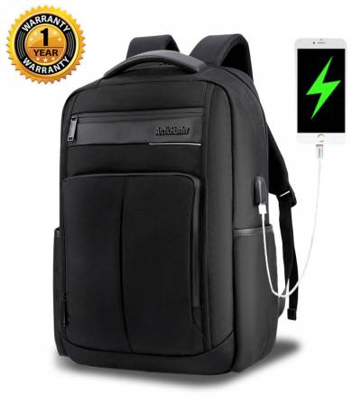 ARCTIC HUNTER Waterproof Travel Black Backpack V2
