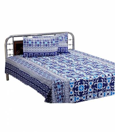 Home Tex Bluecase Bedsheet