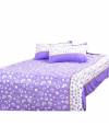 Home Tex Bluemoon Purple Bedsheet