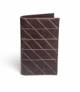 City Leather Dark Chocolate Wallet