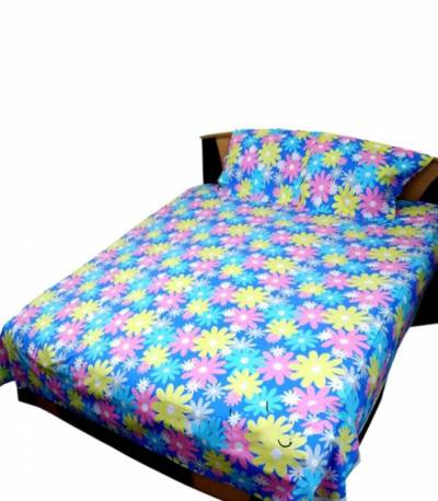 Home Tex Star Flower Bedsheet
