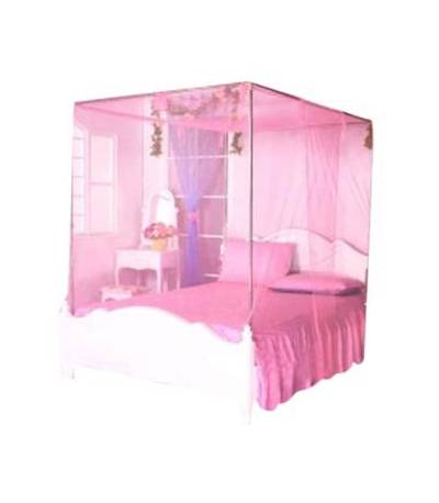 Magic Mosquito Net Pink 6'x7'