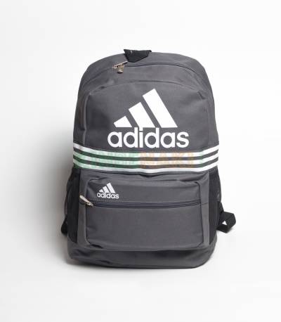 Adidas Ash & White Stripes Backpack