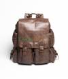 Langjie Brown Extra Carrier Backpack