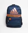Adidas Blue & Orange Stripes Backpack