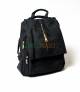Denim Design Black Girls Mini Backpack
